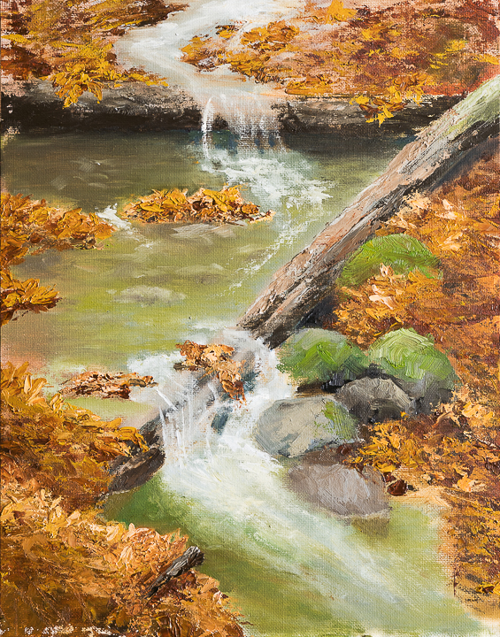 Little Creek among the Leaves