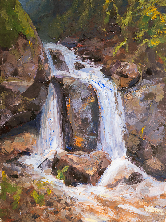A Birth of a Waterfall